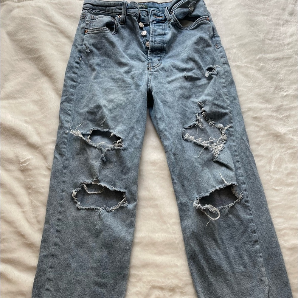Wild Fable (Target) Highest Rise Straight Jeans - Picture 2 of 3